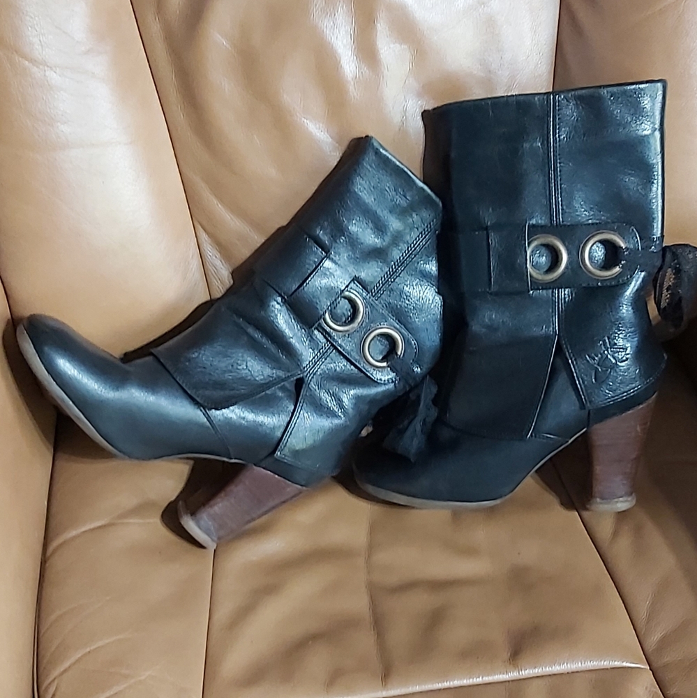 Fluevog Inge Soprano heeled boots
